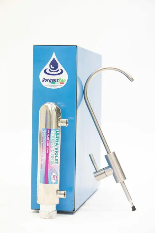 Osmosi inversa Sogentella Sorgenteco Sistema osmosi inversa Sorgenteco Sogentella sotto lavello per acqua domestica