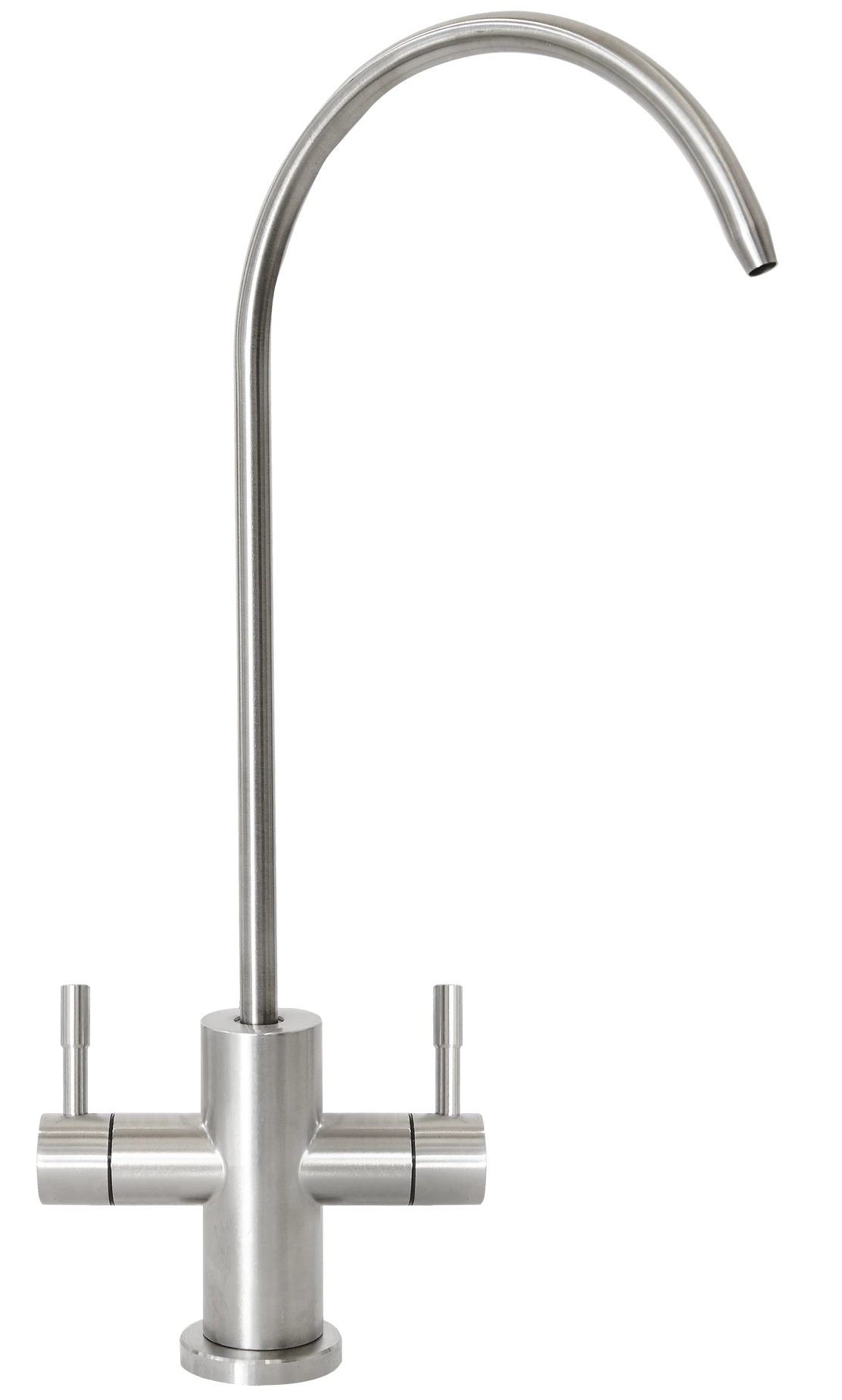 Rubinetto Elegant 2 vie – Inox spazzolato Rubinetto Elegant WHT a due vie in finitura Inox spazzolato