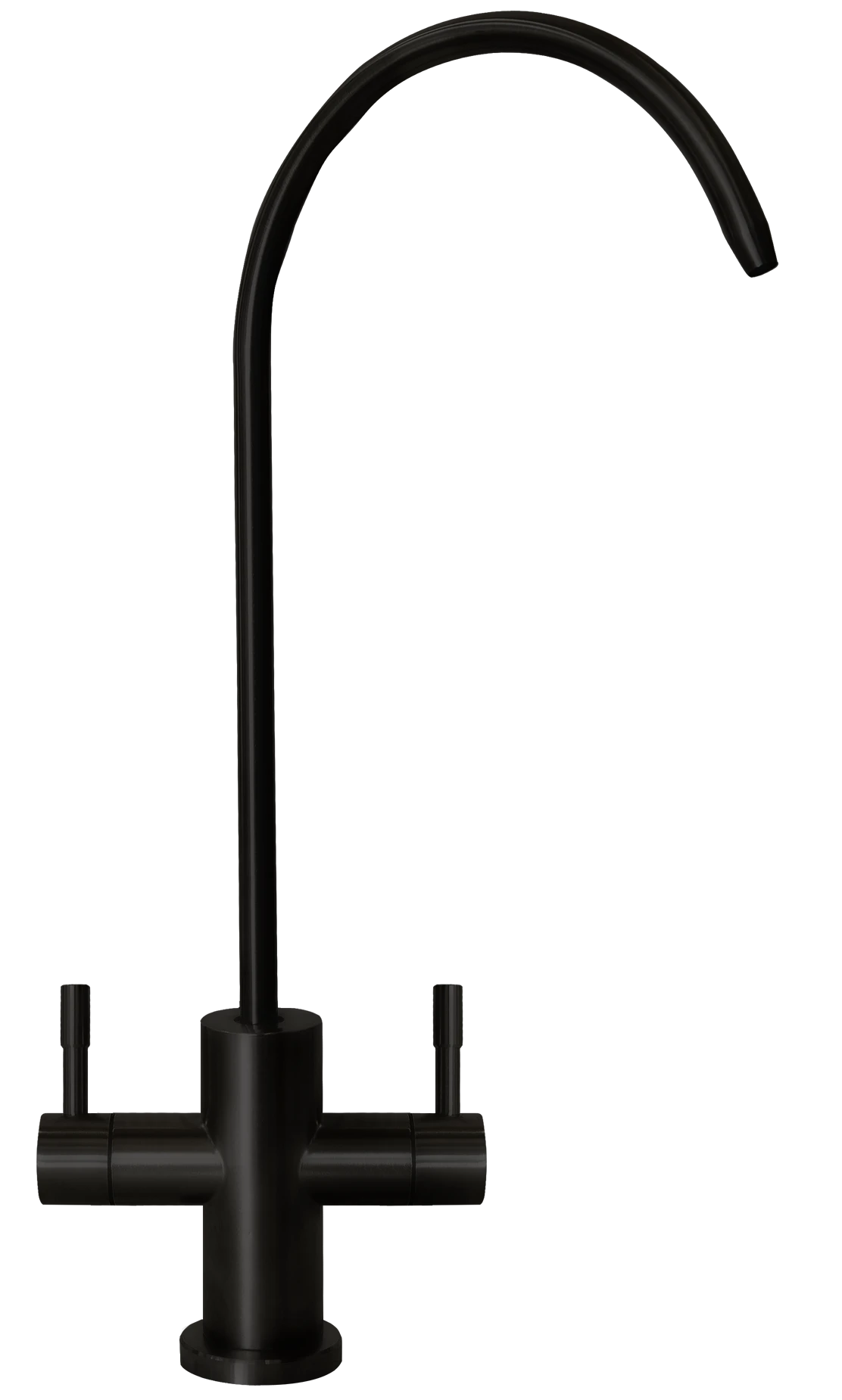Rubinetto Elegant 2 vie – Nero Rubinetto Elegant WHT a due vie in finitura Nero