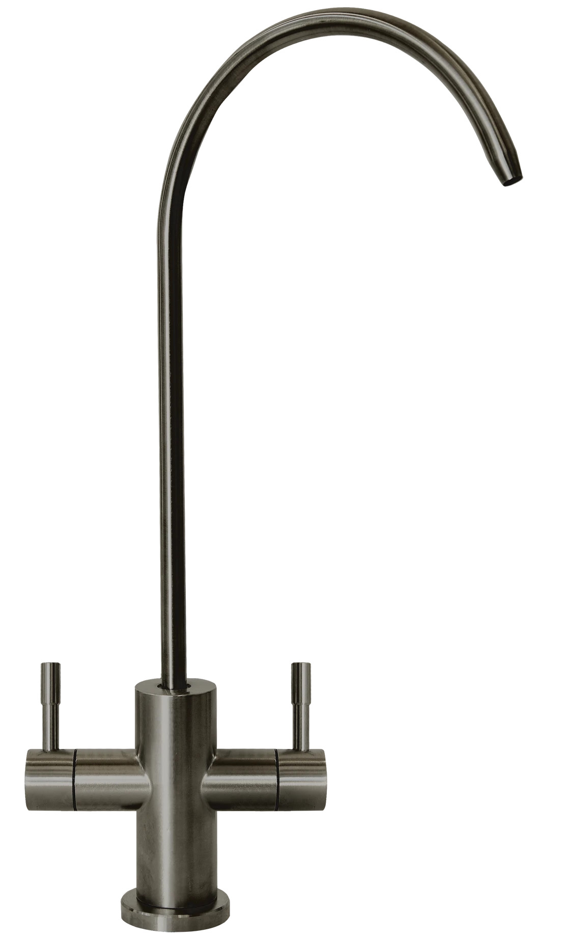 Rubinetto Elegant 2 vie – Gun metal Rubinetto Elegant WHT a due vie in finitura Gun metal